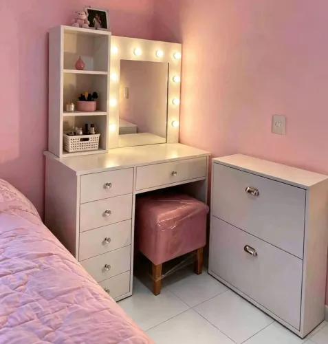 Camarim Isabela ,na compra você ? ganha uma sapateira e banqueta de brinde 