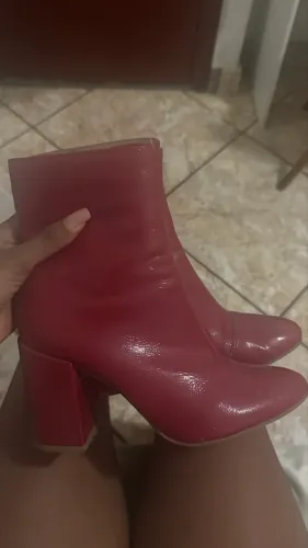 Bota couro vinho - 37/38