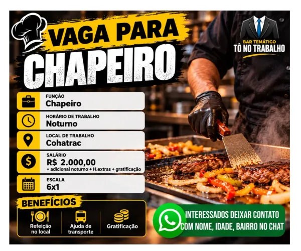 Vaga Chapeiro