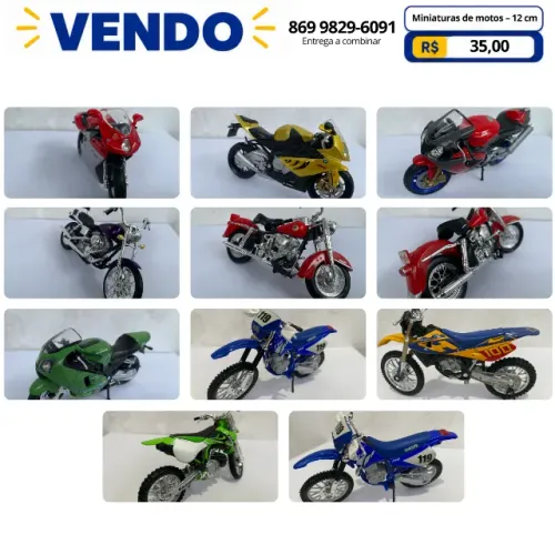 Diversas Miniaturas Novas