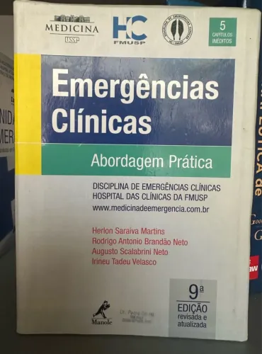 Livro emergências clínicas manole