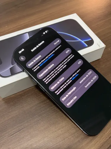 iPhone 16 Pro 256 90% Black Perfeito