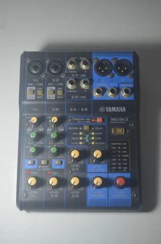 Mesa De Som MG06X Yamaha