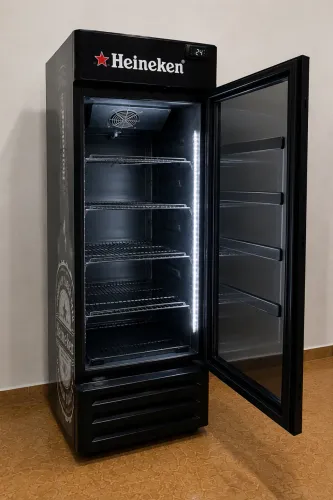 Cervejeiro Heineken 500 Litros Preto - Geladeira Expositora Profissional