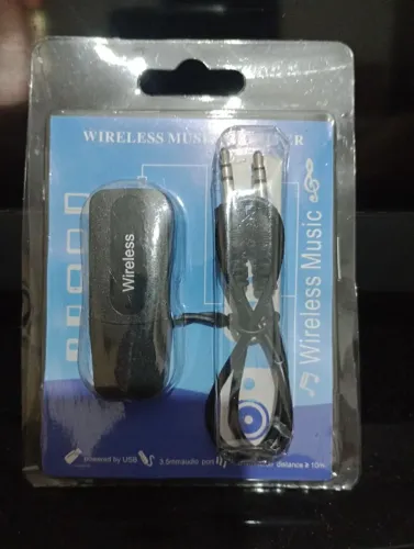 Adaptador Receptor Bluetooth, Pendrive Carro Música. USB e P2. Excelente Pra Carros, Rádio