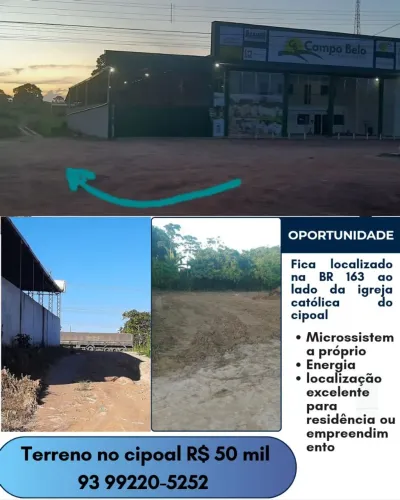 OPORTUNIDADE DE NEGÓCIO ÓTIMA LOCALIZAÇÃO, NA BEIRA DA BR 163