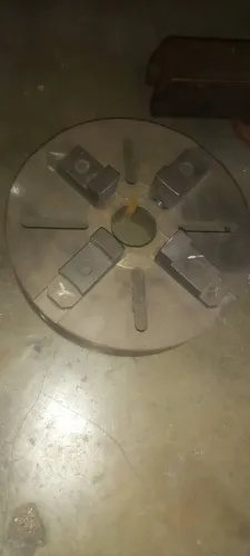 Placa com 4 castanhas 10 Polegadas