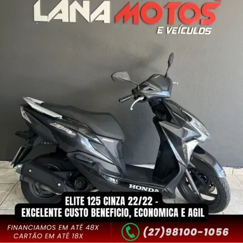 ELITE 125 cinza 22/22 - EXCELENTE CUSTO BENEFICIO, ECONOMICA E AGIL