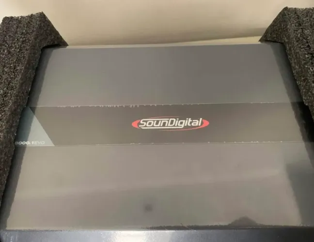 Módulo 8000 1 ohm Soundgital tá novo 