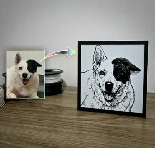 Impressão de Fotos em 3D