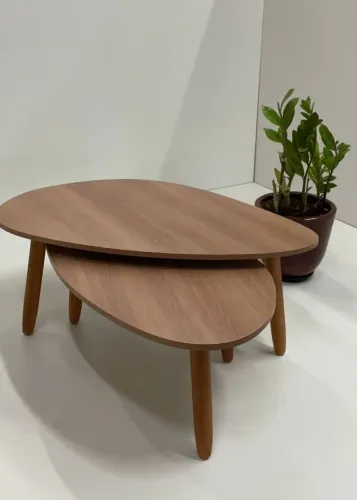 Mesa de centro orgânica