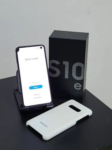 S10e snapdragon 855 (versão EUA) + Capa LED oficial da Samsung