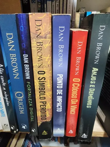 coleção livros dan brown 6 livros