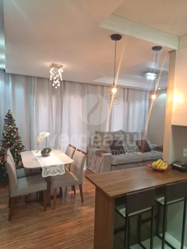 Apartamento planejado com 3 quartos, suíte e 2 vagas de garagem em Sumaré-SP.