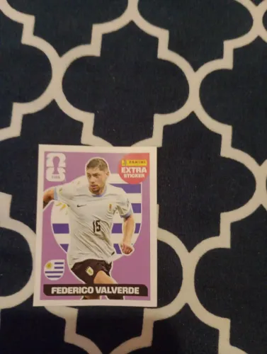 Figurinha extra Valverde copa 2026 original