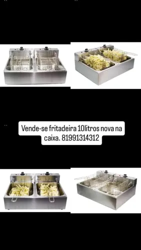 Fritadeira nova na caixa 10 litros 