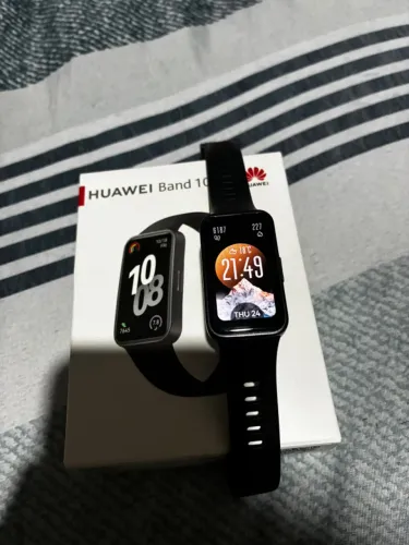 Smartwatch / Pulseira Inteligente Huawei Band 10 (Na Caixa / Estado de Novo)