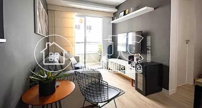 Imóvel para venda tem 63 metros quadrados com 2 quartos em Rio Comprido - Rio de Janeiro -