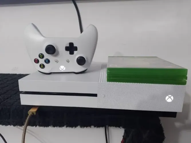 Xbox One S, Zerado, 15 Jogos, Controle Original, Parcelo, Aceito troca