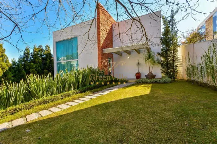 Campo Comprido, Condomínio West Side III, 476m², 4 Suítes, 4 Vagas, Mezanino, Lago, Bosque