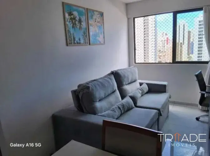 Apartamento 01 quarto a venda com 29 metros quadrados em Boa Viagem - Recife - PE.