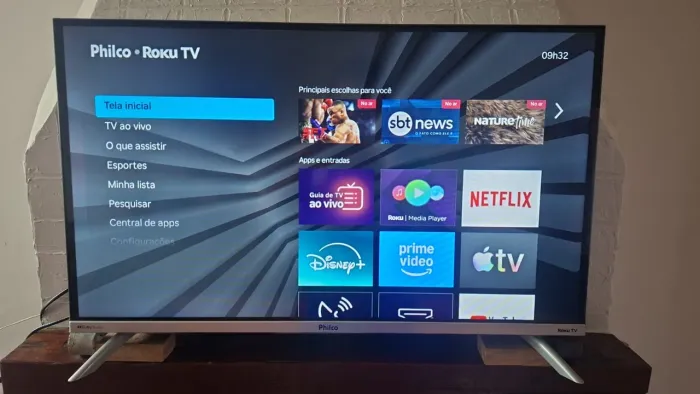 TV SMART FAST PHILCO 32 POLEGADAS