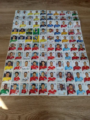 Figurinhas Copa Mundo Rússia 2018 