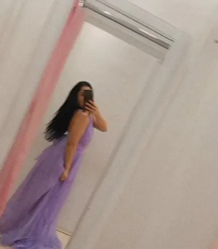 VESTIDO MADRINHA LILÁS LAVANDA(BARRA SENDO AJUSTADA NA DATA DE HOJE)