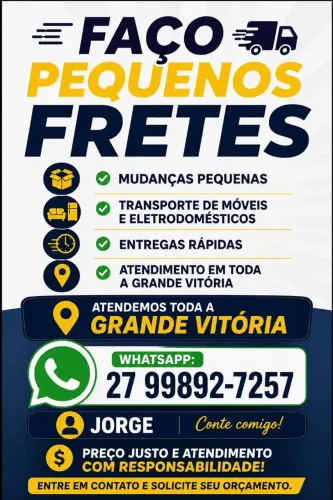 Fretes pequenos