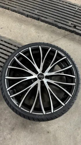 VENDO RODAS ARO 22 VITÓRIA ABRUZZO ITÁLIA IMPORTADAS 5x112 ACEITO CARTÃO 