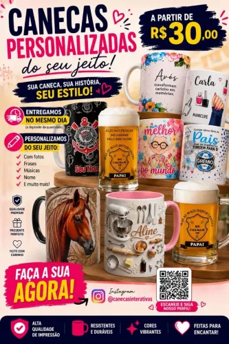 Canecas personalizadas