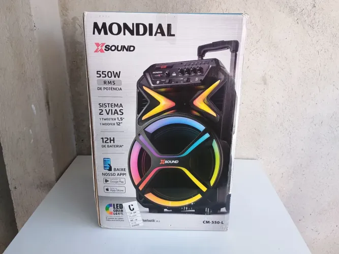 Caixa de Som Mondial