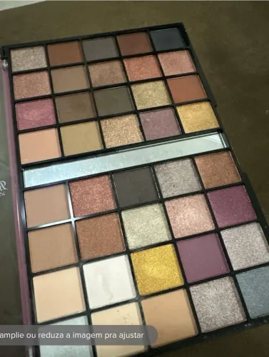 Paleta de sombras Importada ruby kisses 40 cores