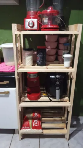 móvel artesanal para cozinha