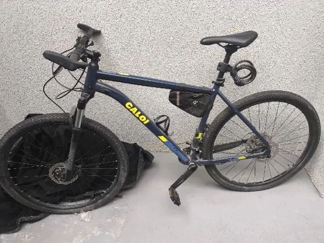 Bicicleta Caloi Explorer Expert Aro 29 GG Shimano Deore 20V - Excelente Estado