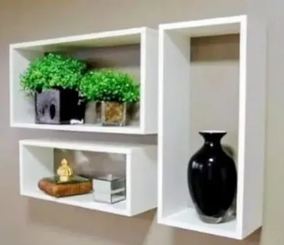 Nichos e prateleiras decorativos