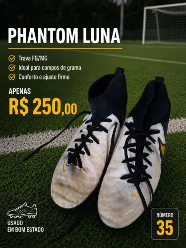Chuteira Nike Phantom Luna n°35