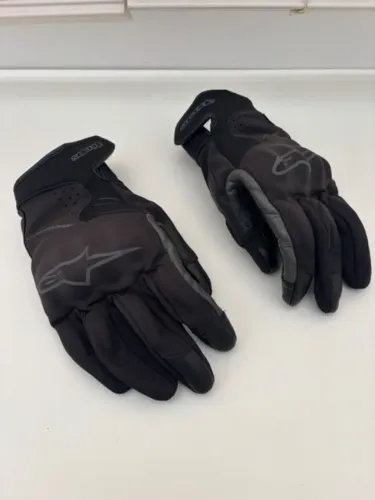 Luvas de moto Alpinestars Faster preta tamanho M em ótimo estado