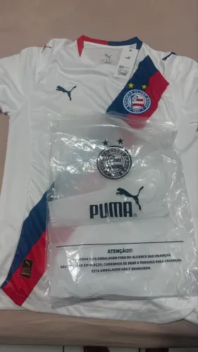 CAMISA BAHIA PUMA HOME JOGADOR TAMANHO P