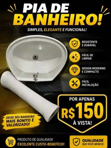 CUBA completa com torneira