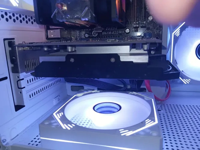 Placa de video RX550 4gb