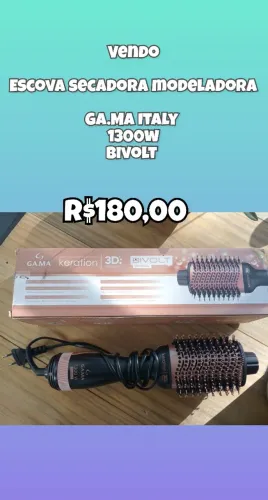 Escova secadora modeladora 