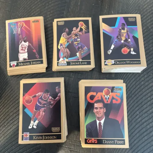 1990 Skybox Nba Basquete Completo Set 423 Cards Series Nba