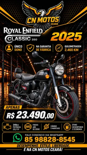 ROYAL ENFILD - CLASSIC 350 2025 (EXTRA)