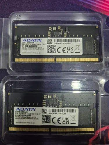 Memória DDR5 5600 8GB ADATA Notebook