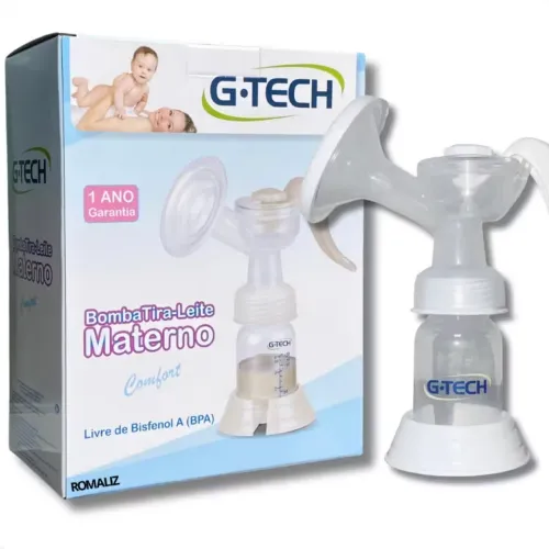 Bomba Tira Leite Materno G TECH Manual USADA
