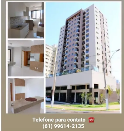 Alugo apartamento em águas claras de 1 quarto de alto padrão 