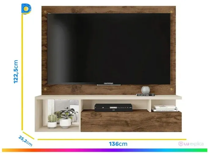 Painel para TV até 55" NOVO