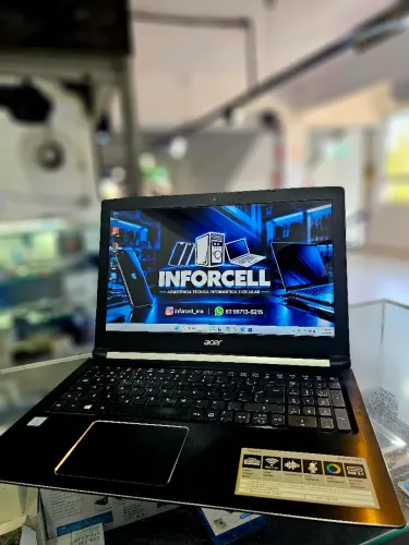 ÓTIMO NOTEBOOK ACER I5 7GEN, 8GB RAM DDR4, SSD 128GB.