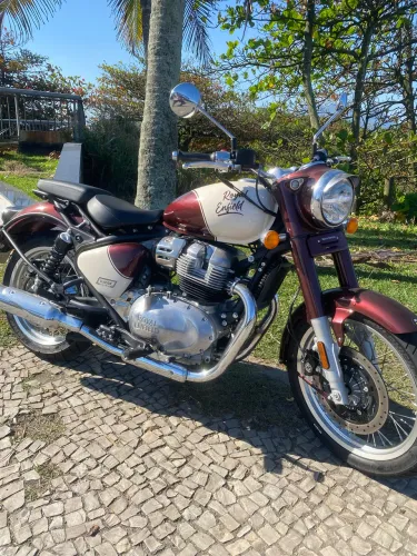 CLASSIC 650cc VALLAM RED 2027 (( 0 KM )) Mick - PRONTA ENTREGA - CHAME NO WHATSAPP AGORA